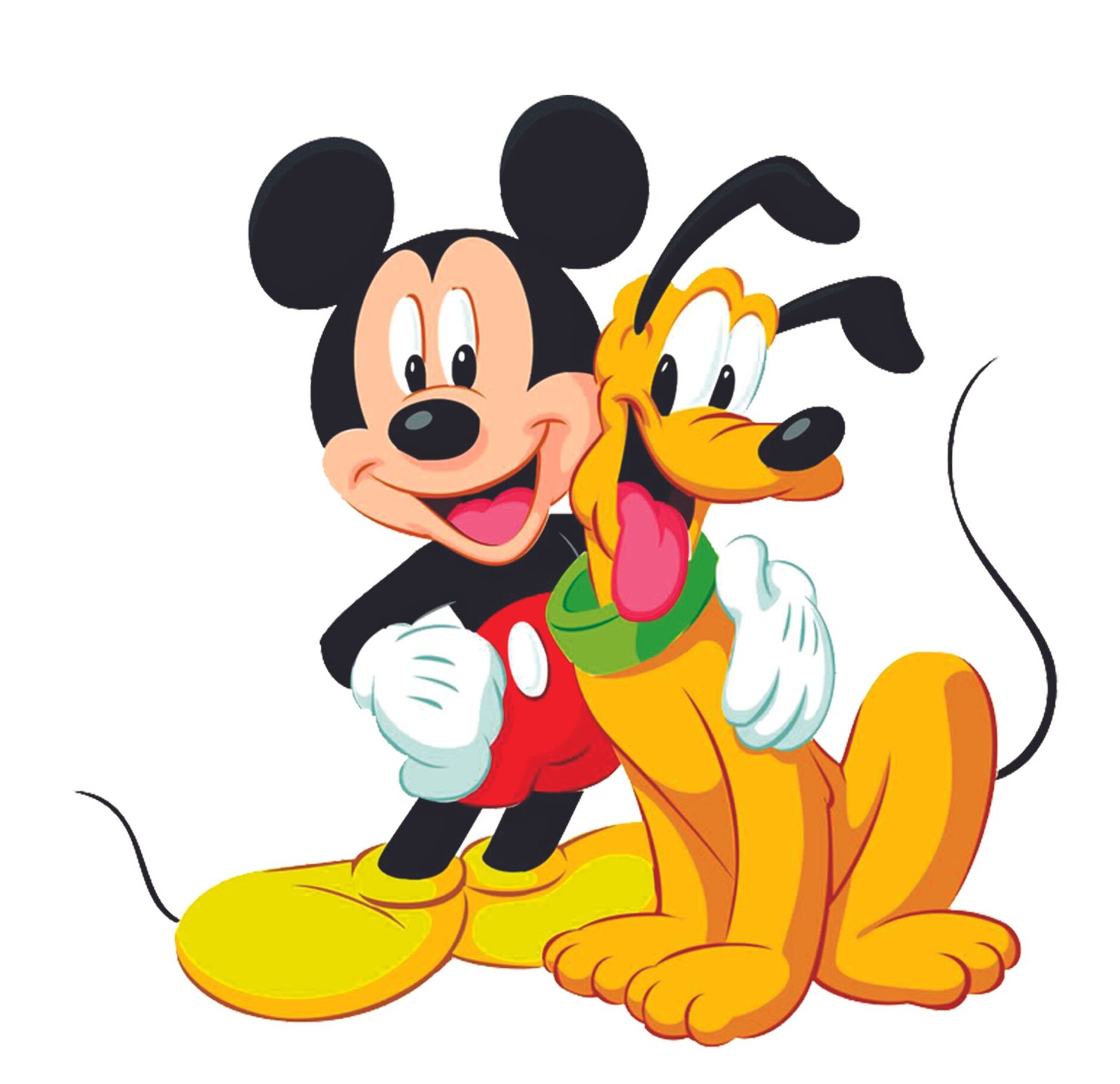Дисней мики. Микки Маус и Плуто. Персонажи Уолта Диснея Микки Маус. Плуто герой Диснея.
