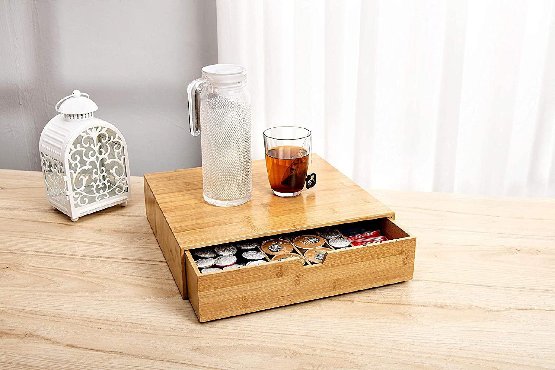 dingqitech K Cup Holder Storage Drawer 