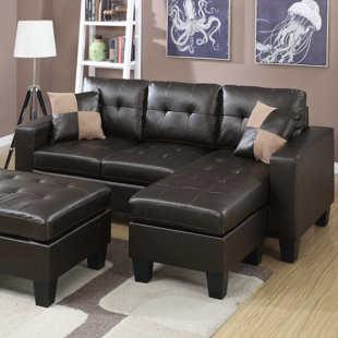 Go to store & view more images Wendover Reversible Sectional by Ebern Designs