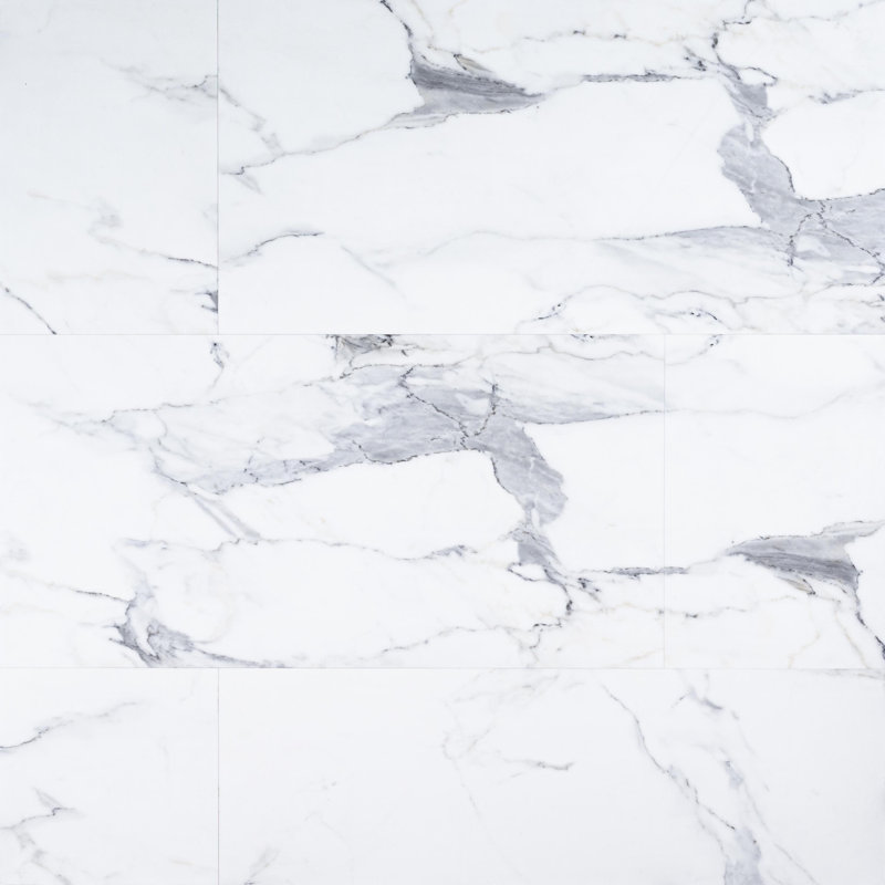 XL Tropez 12 MIL x 18 in. x 36 in. Waterproof Rigid Core Luxury Vinyl Tile Flooring Color: Wintorpe