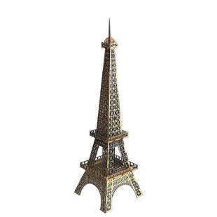 Large Eiffel Tower Statue Wayfair Lemay Wooden Eiffel Tower Statue