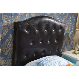 Classic Twin Upholstered Panel Headboard by