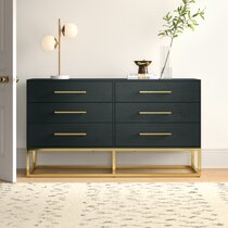 Black And Gold Dresser Wayfair