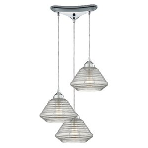 Toothman 3-Light Pendant