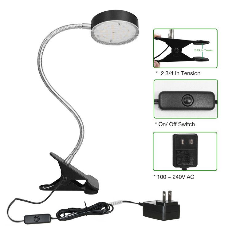 Warm White/White/Black 2/3/4 LED USB Lamp Bulb Mini Night Light Portable Switch 