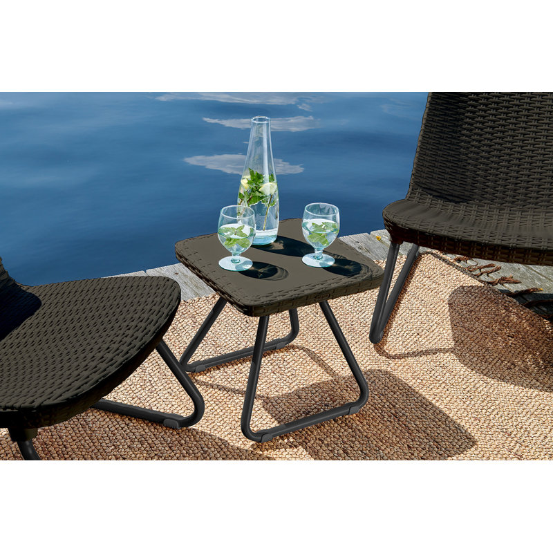 Mercury Row Stickel 3 Piece Rattan Seating Group Reviews Wayfair