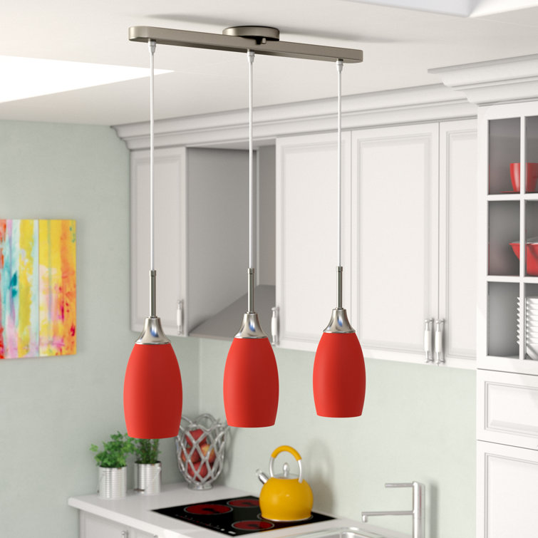 Centralia 3 - Light Kitchen Island Linear Pendant