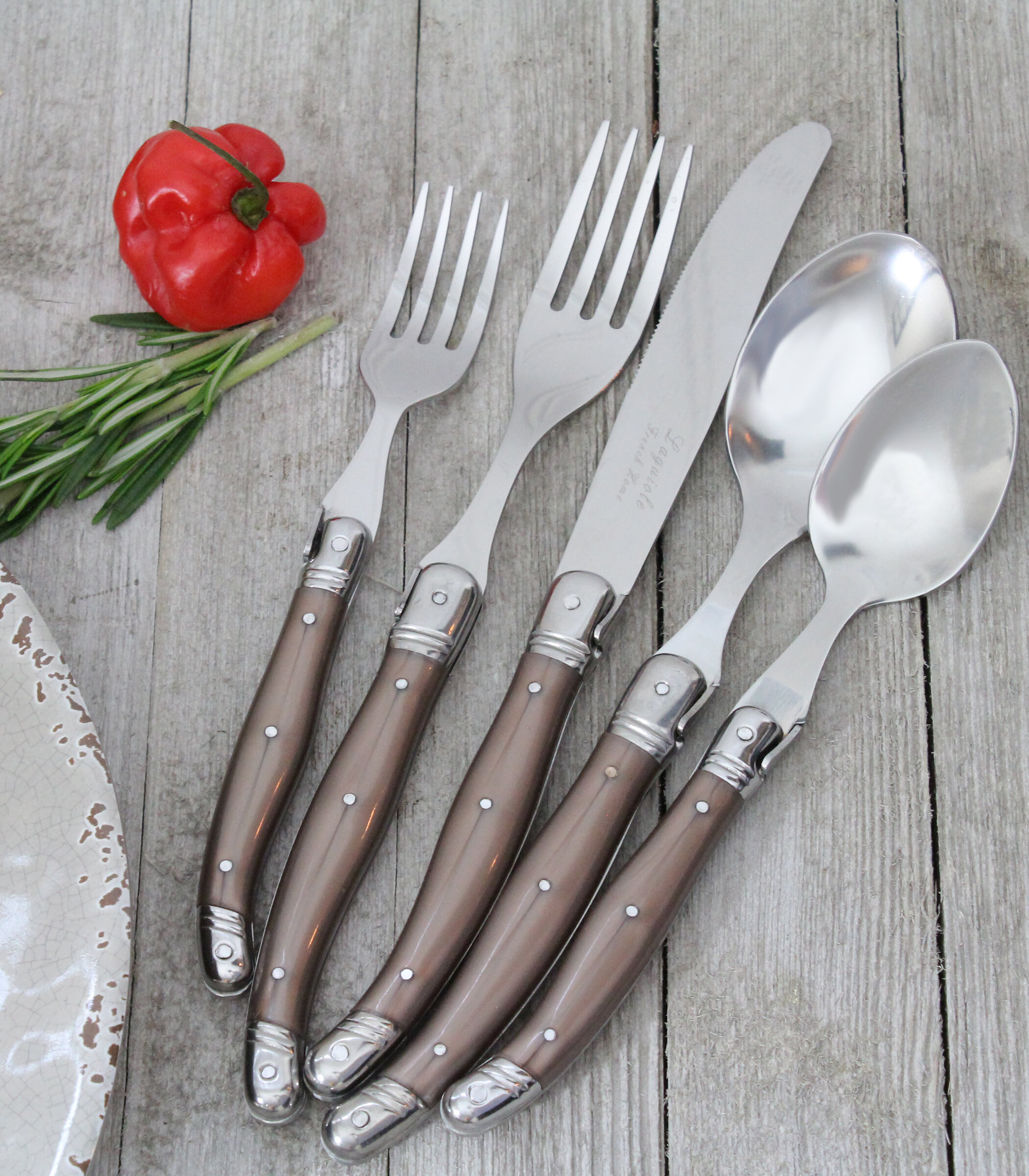 laguiole flatware place settings