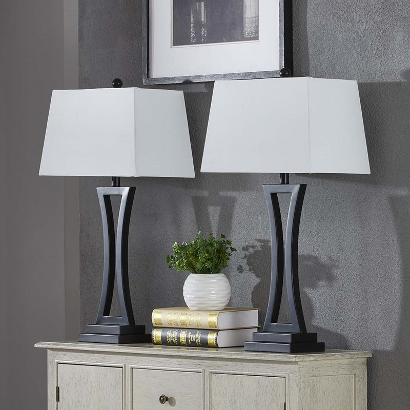 wayfair black table lamps