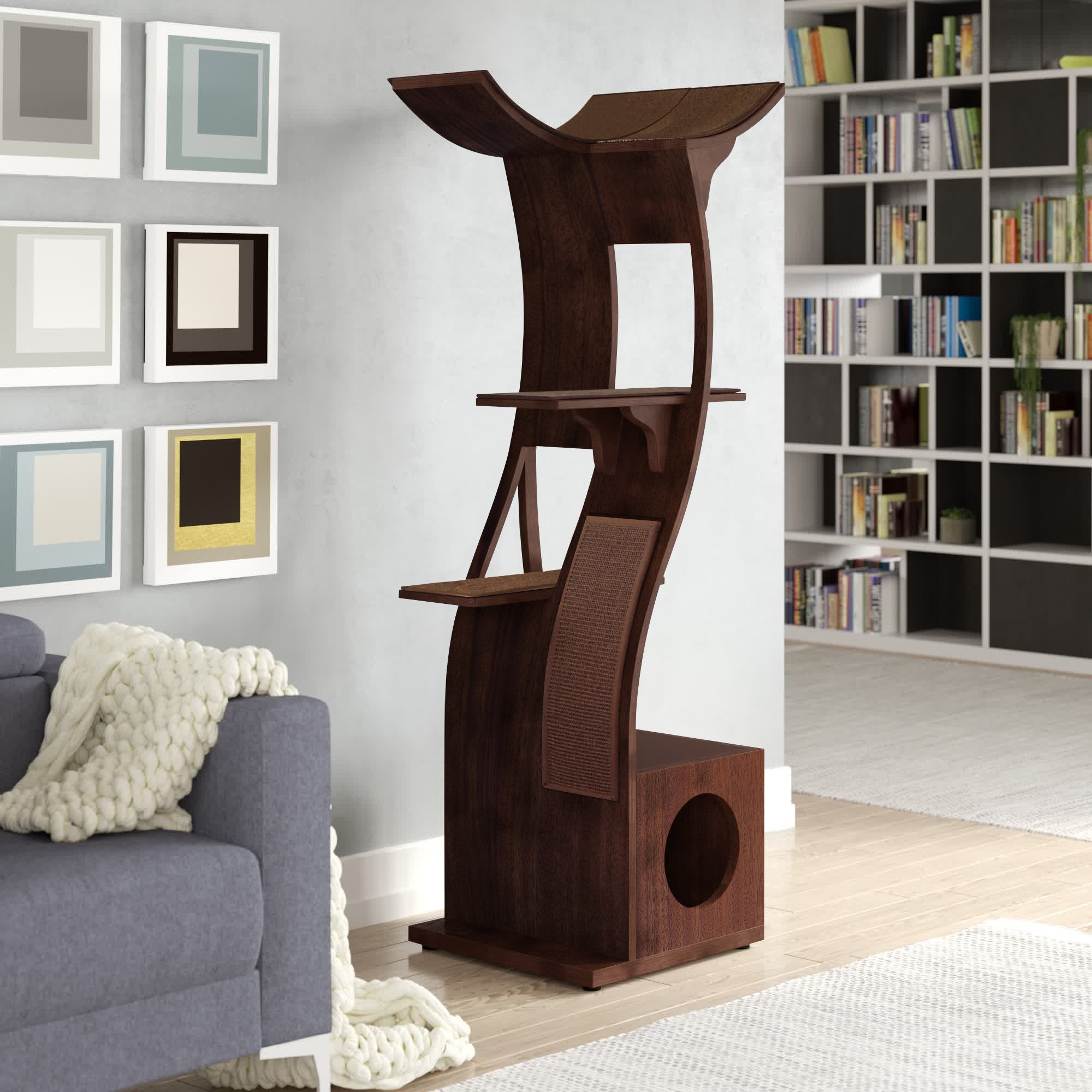 Archie & Oscar™ 69" Cleopatra Cat Tree & Reviews Wayfair