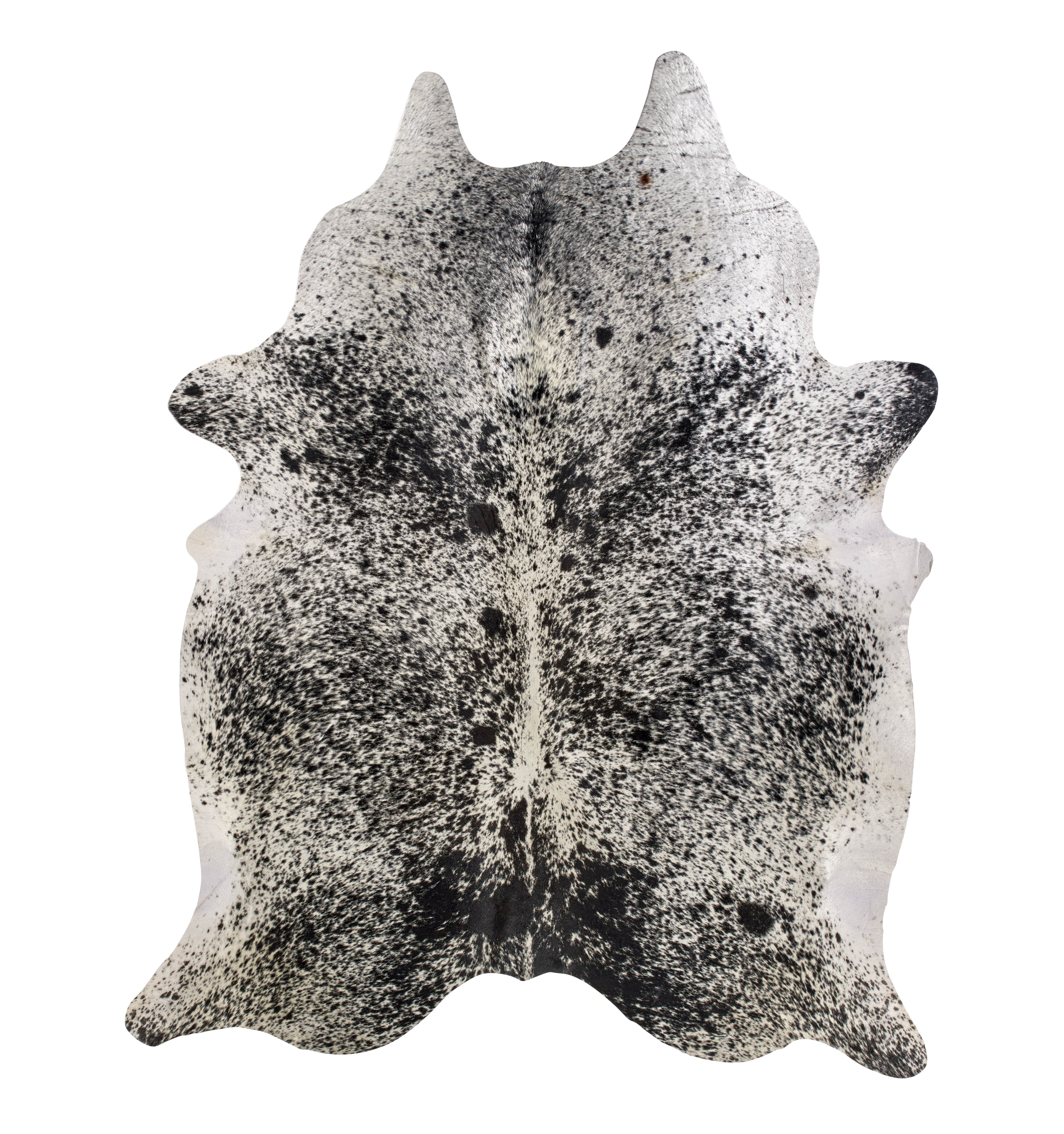 Saddlemans Animal Print Handmade Cowhide Black White Area Rug Wayfair