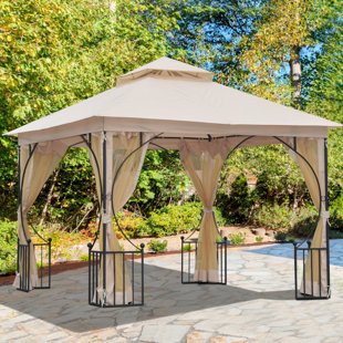 Gazebos Canopies Pop Up Wall Mounted Wayfair Co Uk 3m X Metal Patio Gazebo