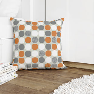 Orange Polka Dot Throw Pillows You Ll Love In 2021 Wayfair