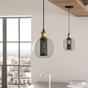 Go to store & view more images McEwan 1-Light Globe Pendant by 17 Stories