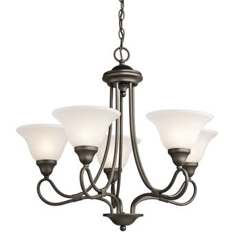 Alcott Hill Guerro 9 Light Shaded Classic Traditional Chandelier Reviews Wayfair