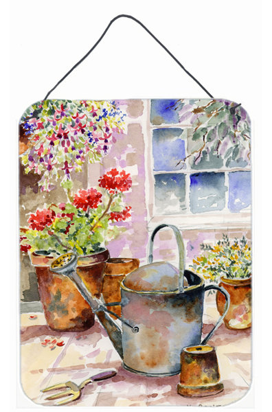 Caroline S Treasures Watering Can Flowers By Maureen Bonfield