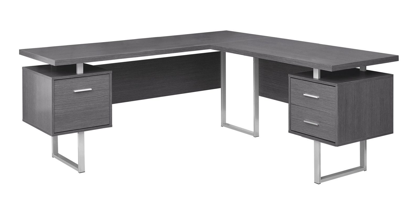 Darroll L Shape Corner Desk Reviews Allmodern Darroll L Shape Corner Desk
