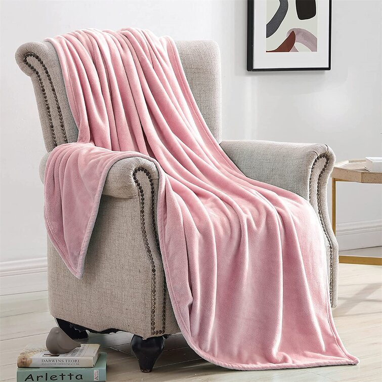 All Season Warm and Comfortable Anti-Pilling Flannel 50x60 Good Morning Jpg Blanket Ultra-Soft Lightweight Flannel Blanket Sofa Sofa 