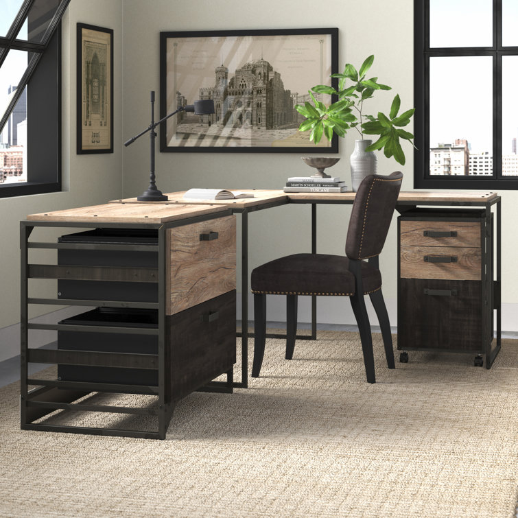 The Twillery Co.® Hairston Desk and Filing Set & Reviews Wayfair