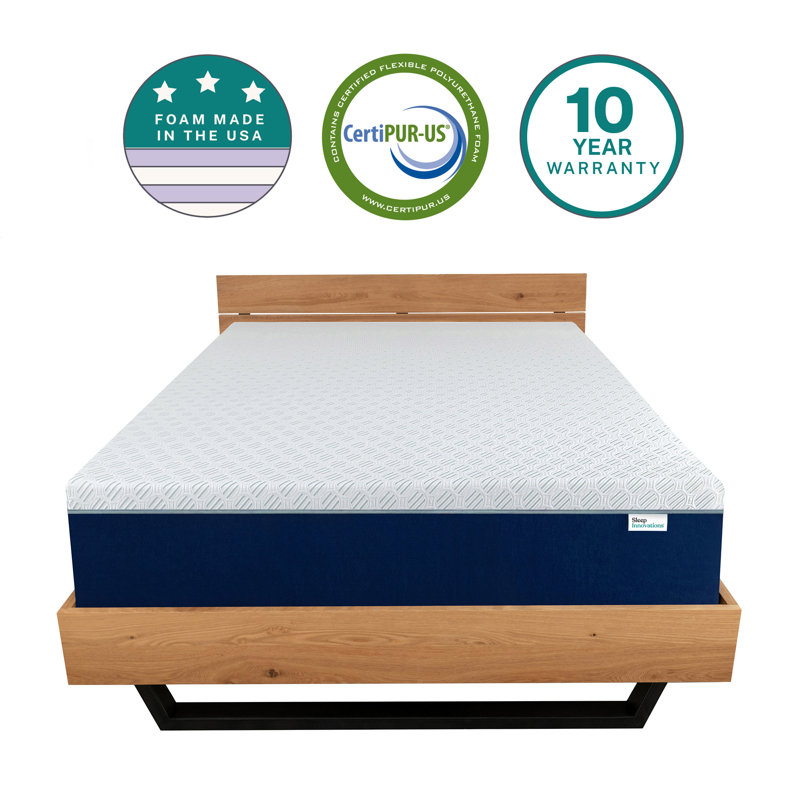 Sleep Innovations Shiloh 14 Medium Memory Foam Mattress Wayfair