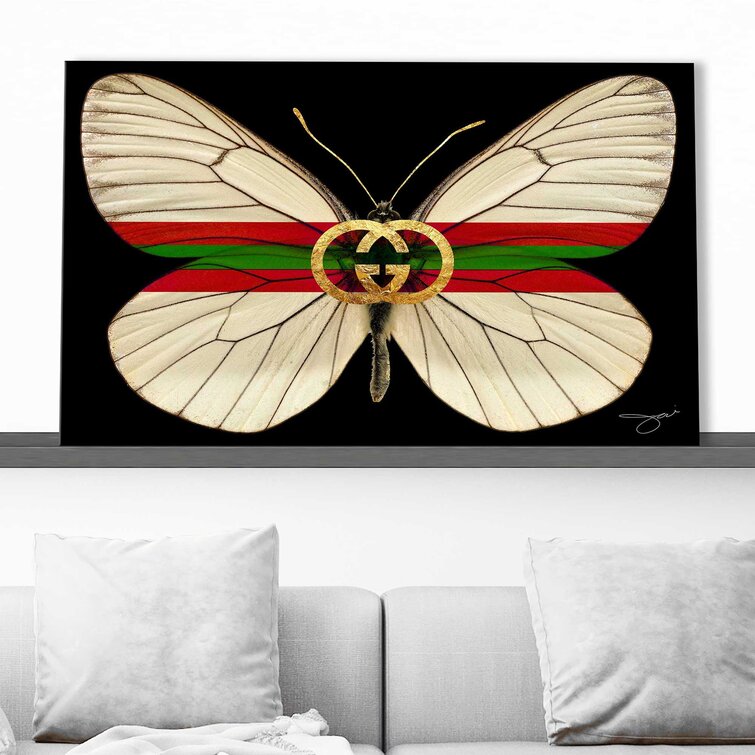 Mercer41 Gucci Butterfly (Horizontal) by By Jodi - Graphic Art ...