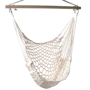Go to store & view more images Beachcrest Home Parker Woven Cotton Chair Hammock