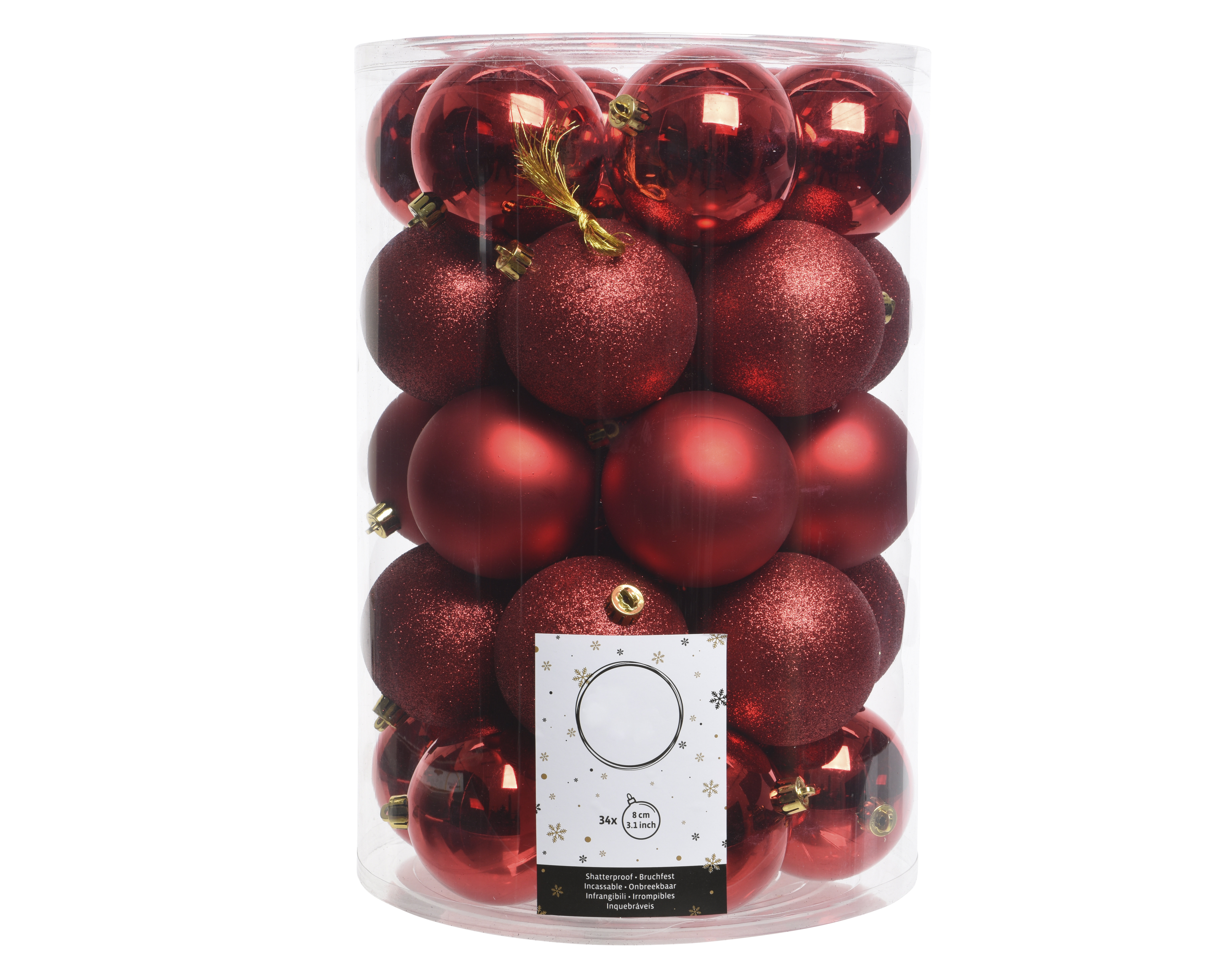 plain christmas ornaments