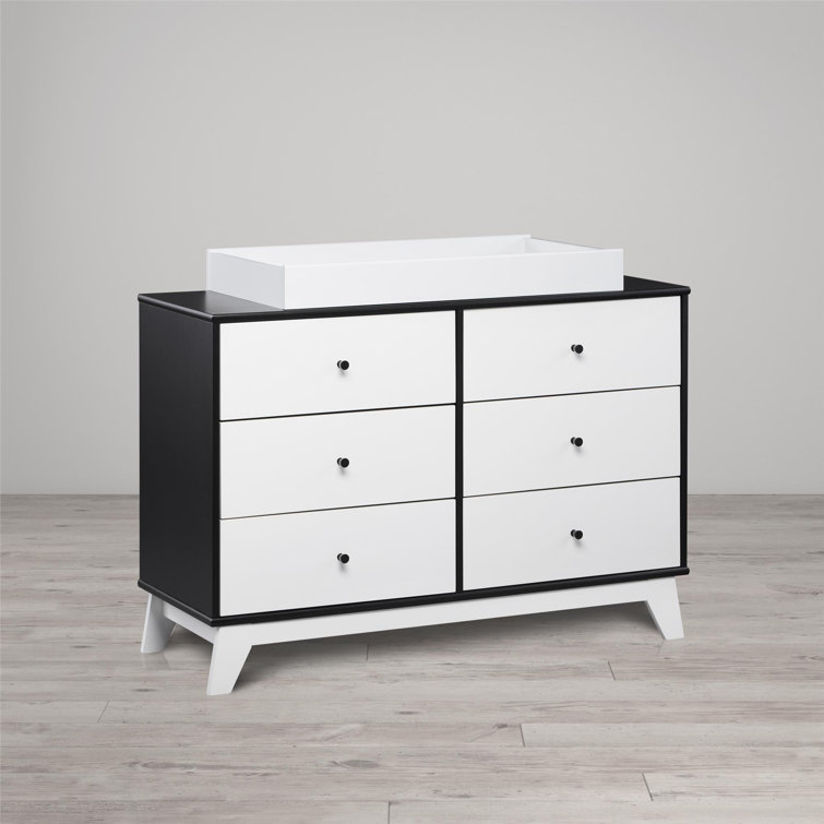 wayfair white changing table
