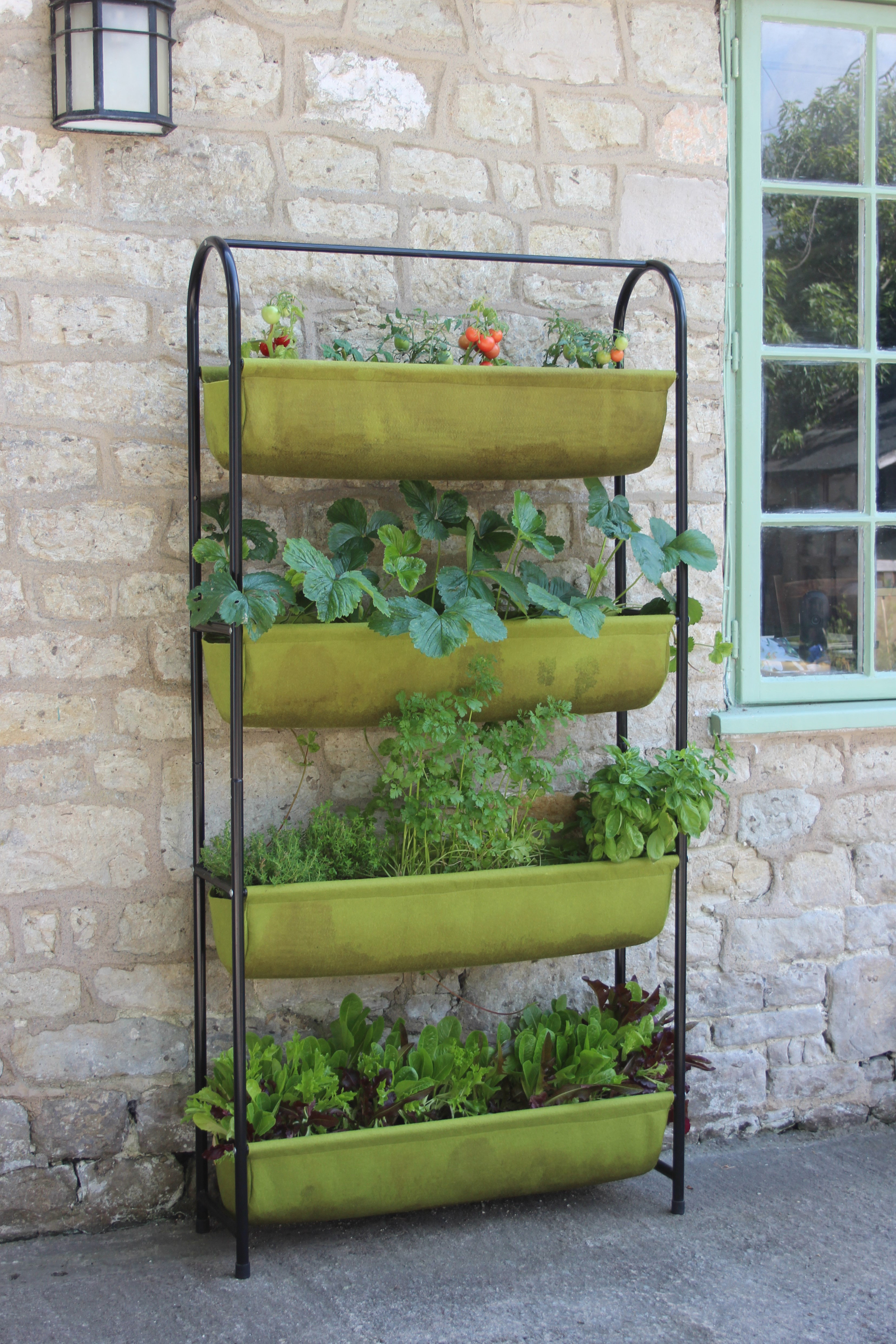 Arlmont Co Tabyana 2 5 Ft X 1 Ft Vertical Garden Reviews Wayfair