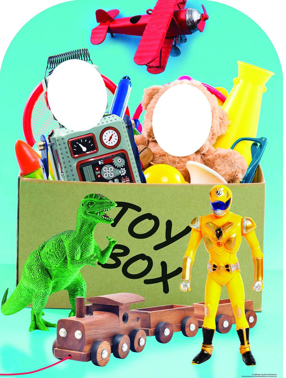 cardboard toy box