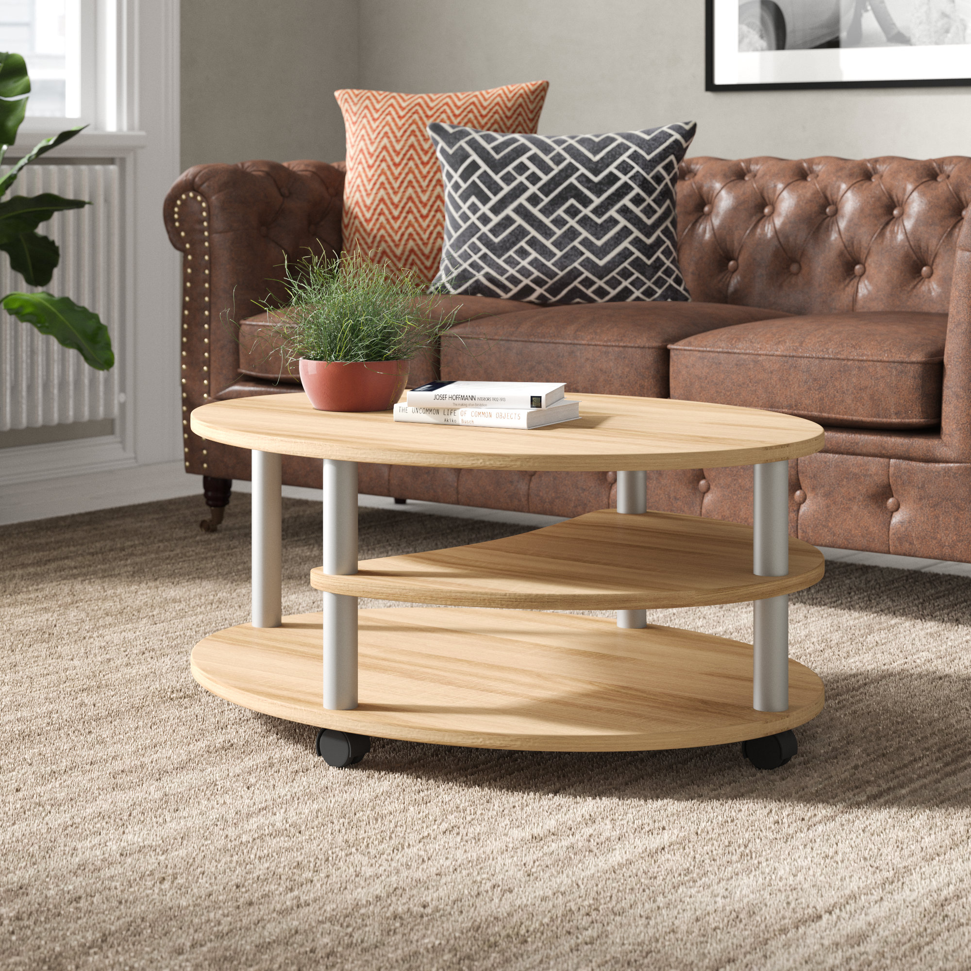 17 Stories Machesney Coffee Table With Storage Reviews Wayfair 17 Stories Machesney Coffee Table With