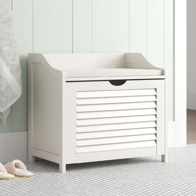 Single-Load Seated Laundry Hamper