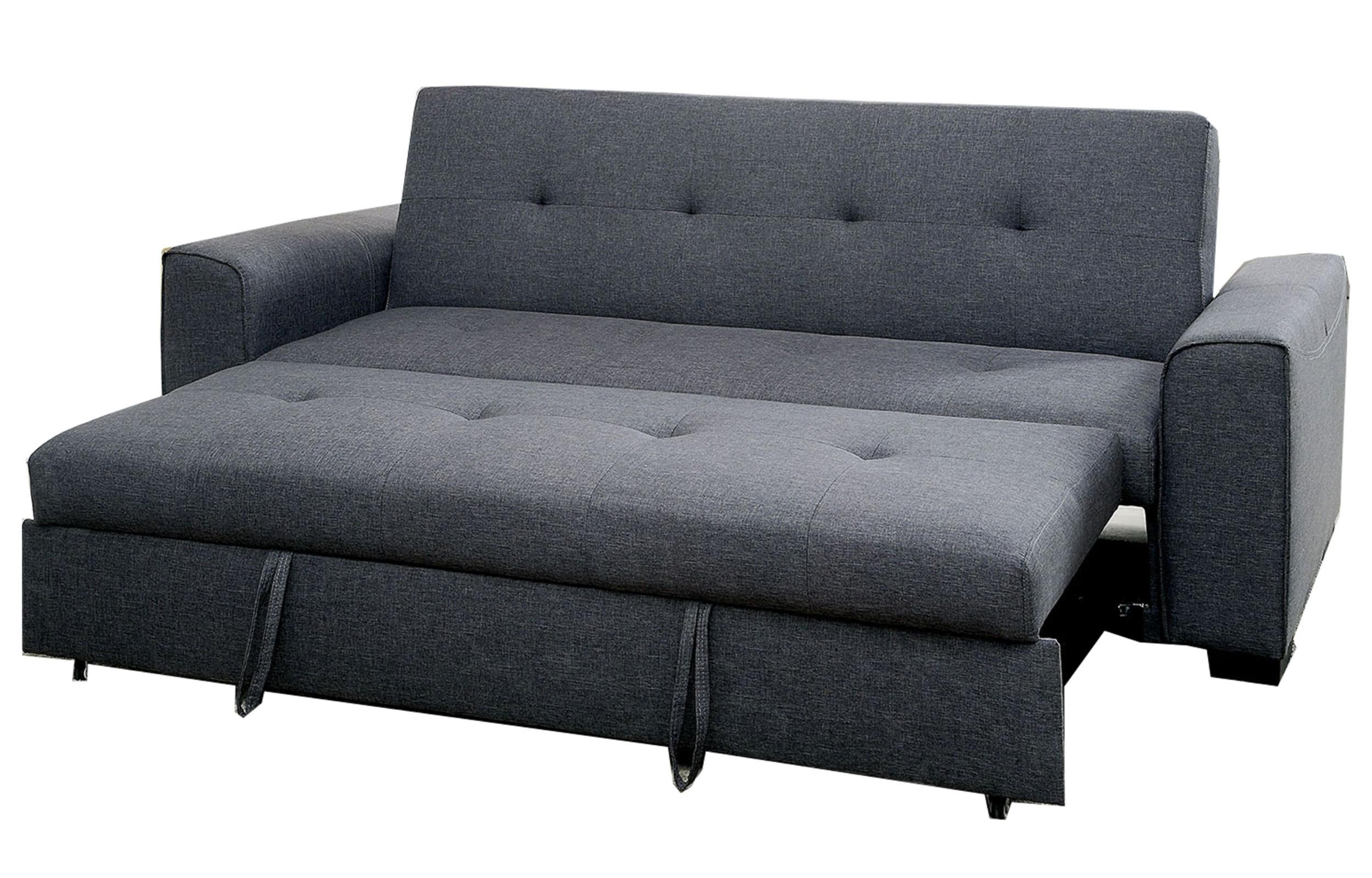 Ebern Designs Boneau 89 Square Arm Sofa Bed Wayfair
