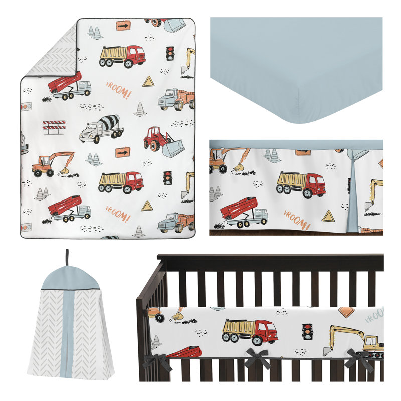 construction baby bedding