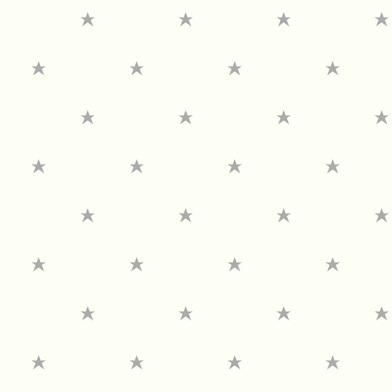 Growing Up Kids Stars Removable 33' x 20.5" Wallpaper Roll