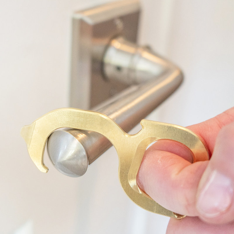 brass keychain