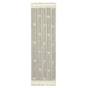 Kelsie Side Light Wildlife Sheer Rod Pocket Single Curtain Panel