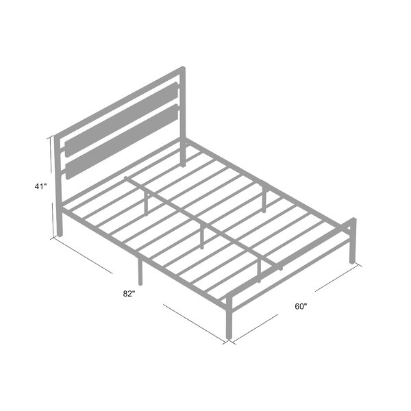 Hashtag Home Isabel Platform Bed & Reviews | Wayfair