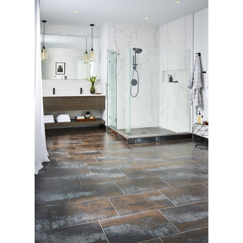 Msi Nickel Antares 16 X 24 Porcelain Field Tile In Saturn Reviews Wayfair X 24 Porcelain Field Tile In Saturn