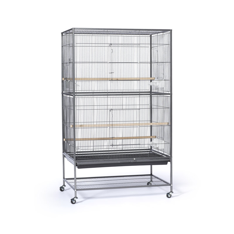 Tucker Murphy Pet Thea Flight Bird Cage With Storage Shelf