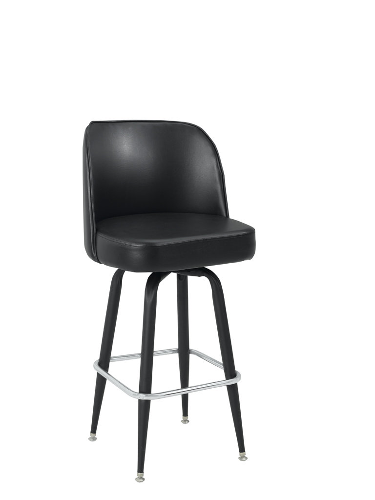 black base adjustable bar stool on Premier Hospitality Furniture Swivel Bar Stool Reviews Wayfair