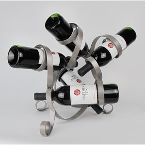 5 Bottle Tabletop Wine Rack by Metrotex Designs