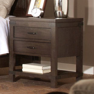 Go to store & view more images Beartree 2 Drawer Nightstand by Trent Austin Design