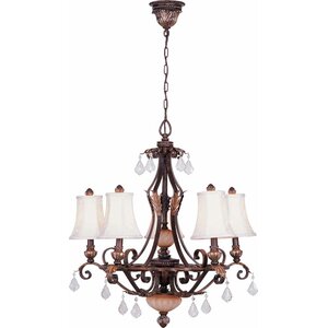 Andalusia 5-Light Shaded Chandelier