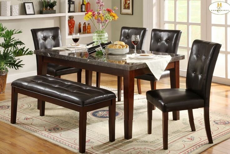 Red Barrel Studio Petrosky 6 Piece Dining Table Set Reviews Wayfair