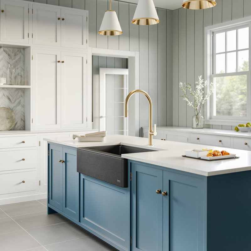 Kraus Bellucci 33 L X 21 W Farmhouse Kitchen Sink Wayfair