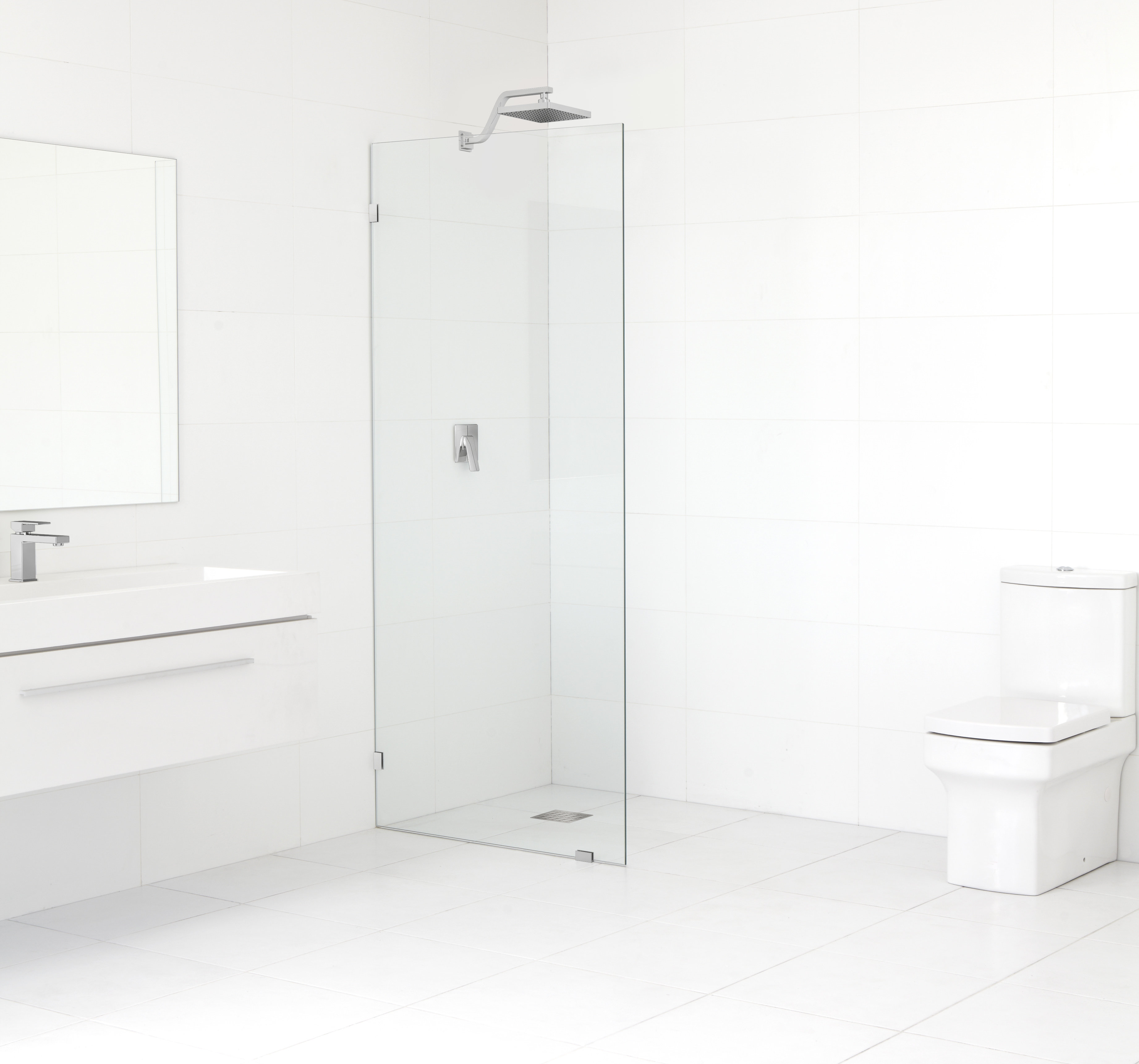 Glass Warehouse 30 X 78 Frameless Fixed Glass Panel Reviews