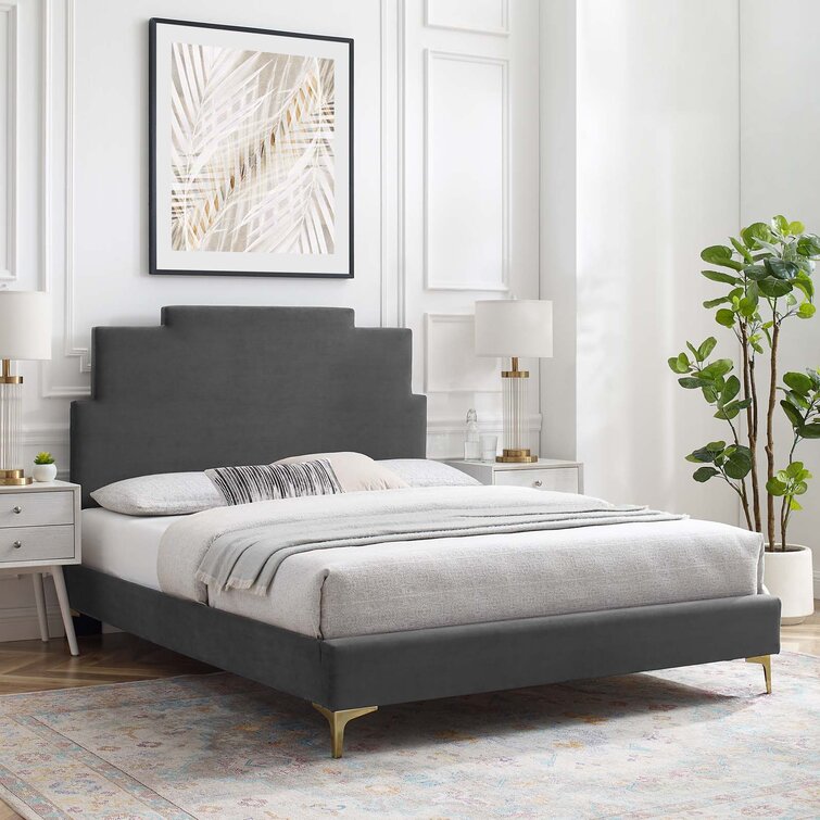 Mercer41 Anecia Queen Upholstered Platform Bed | Wayfair