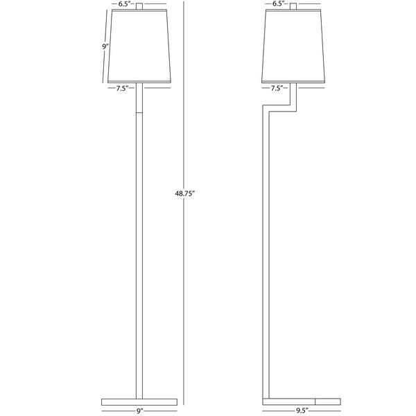 robert abbey doughnut floor lamp