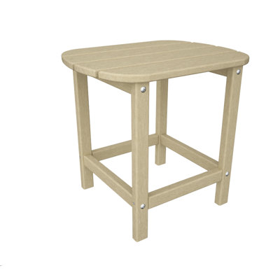 Polywood South Beach Side Table Finish Sand Table Size 18 Inch H